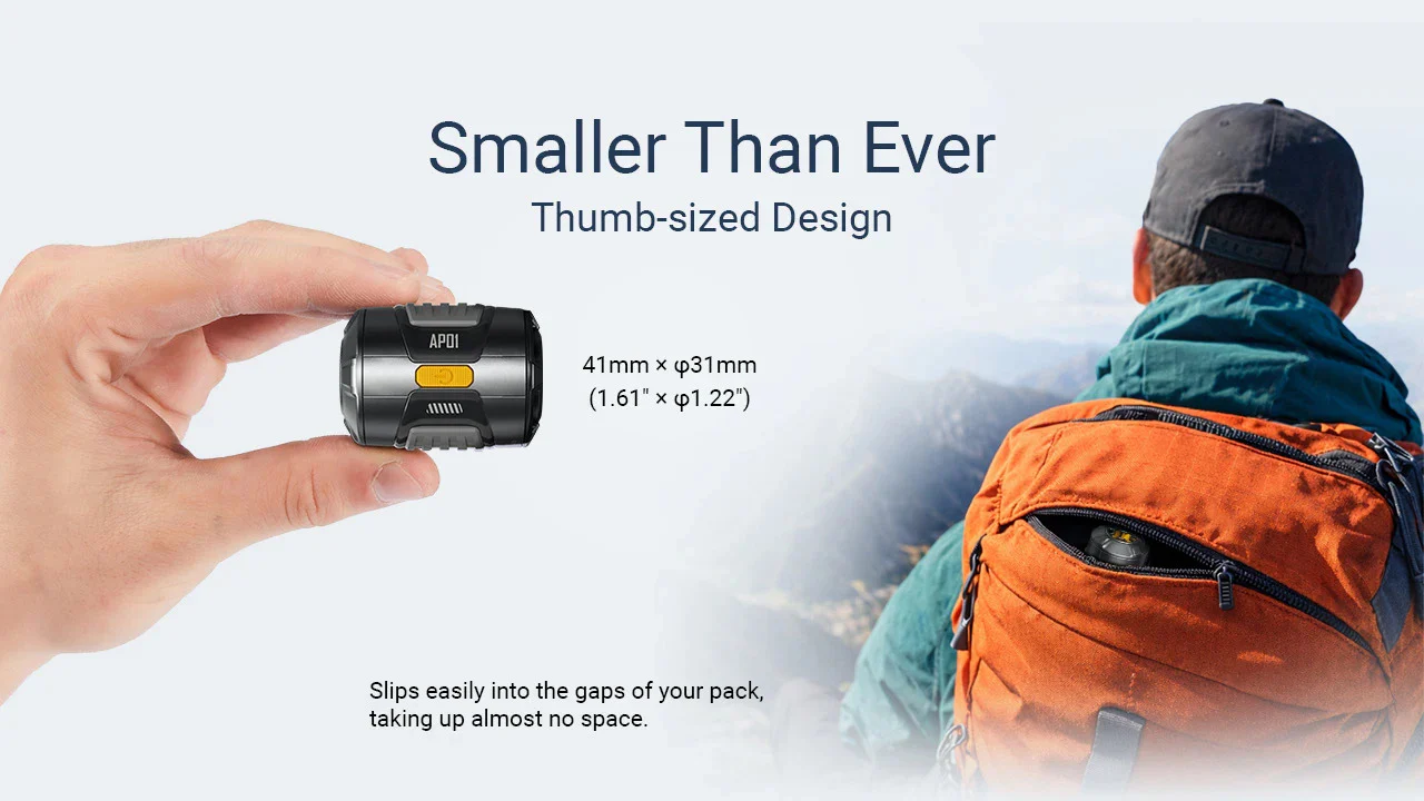 Nitecore AP01 Ultra Lightweight Portable Air Pump - Image 4