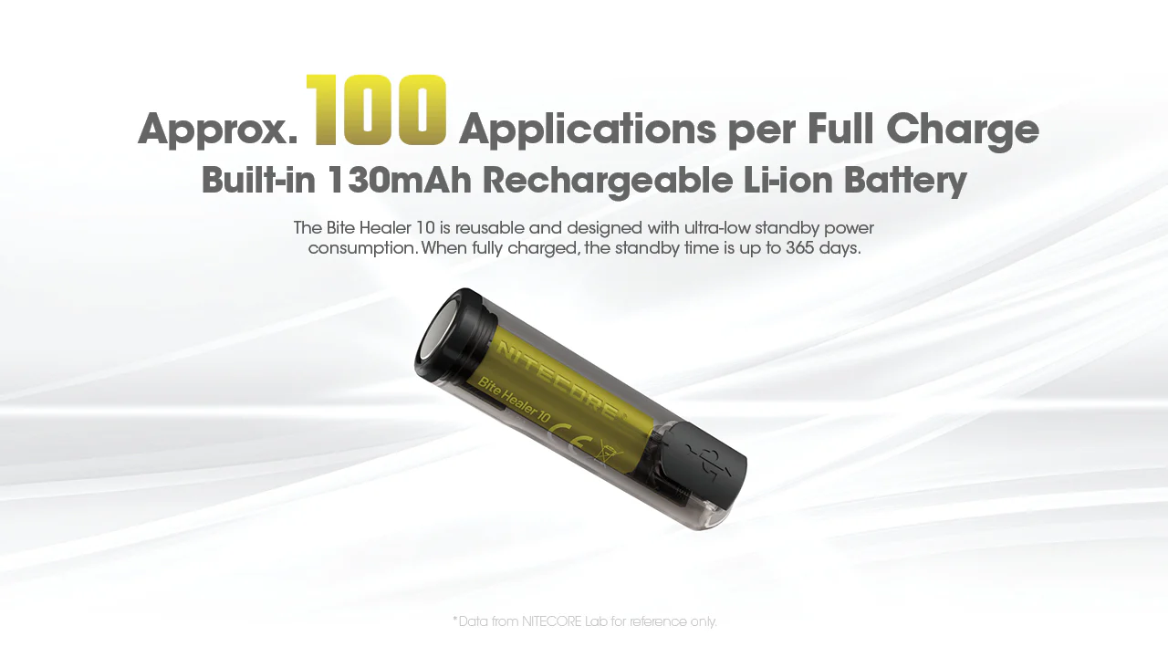 Nitecore Bite Healer 10 USB-C Rechargeable Bite Reliever - Image 9