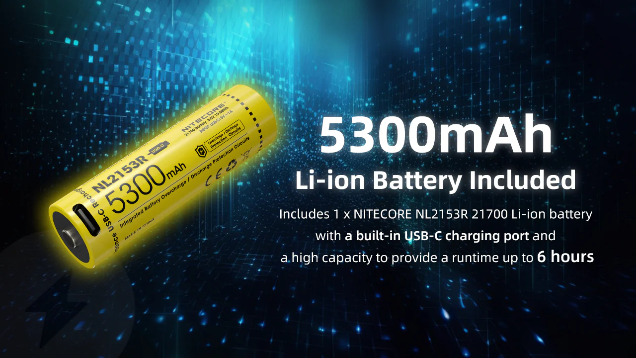 Nitecore DL30 1100 Lumen Rechargeable Dive Light - Image 8