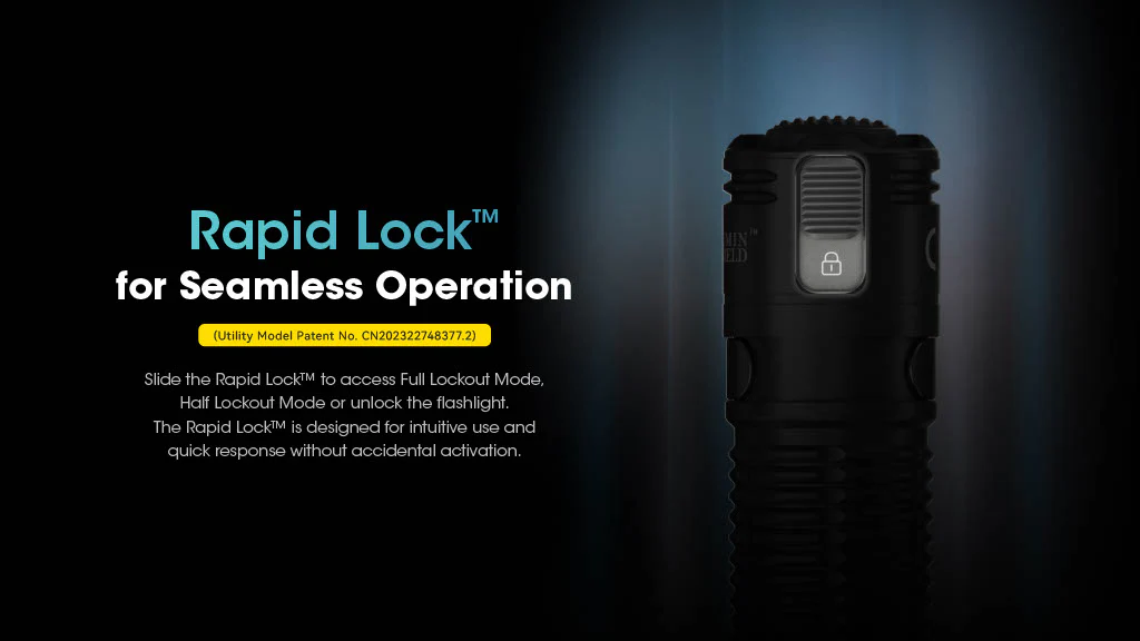 Nitecore EDC31 3500 Lumen USB-C Rechargeable EDC Flashlight - Image 7