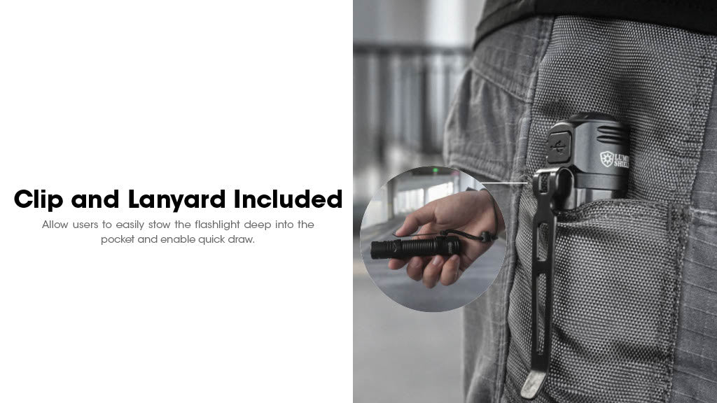 Nitecore EDC31 3500 Lumen USB-C Rechargeable EDC Flashlight - Image 9