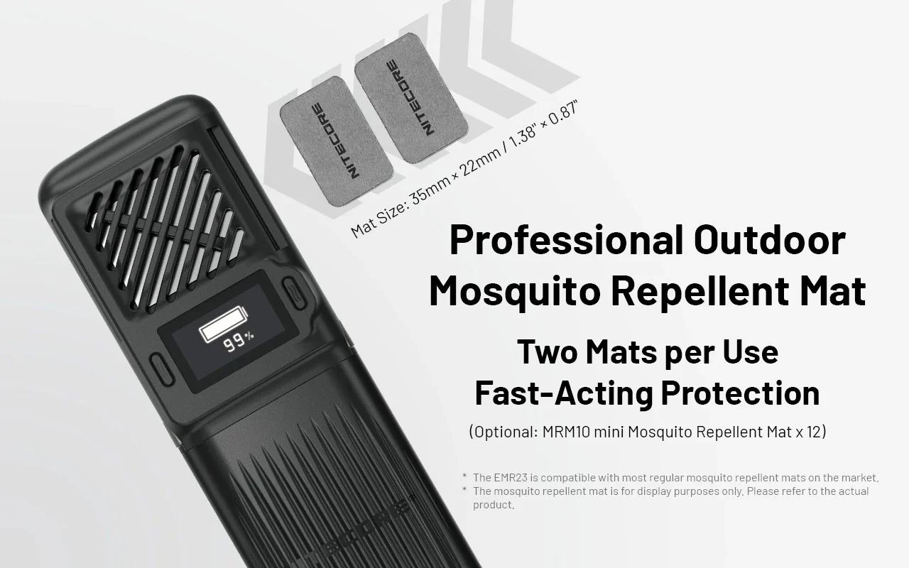 Nitecore EMR23 Rechargeable 2-in-1 Electronic Mosquito Repeller - Image 5
