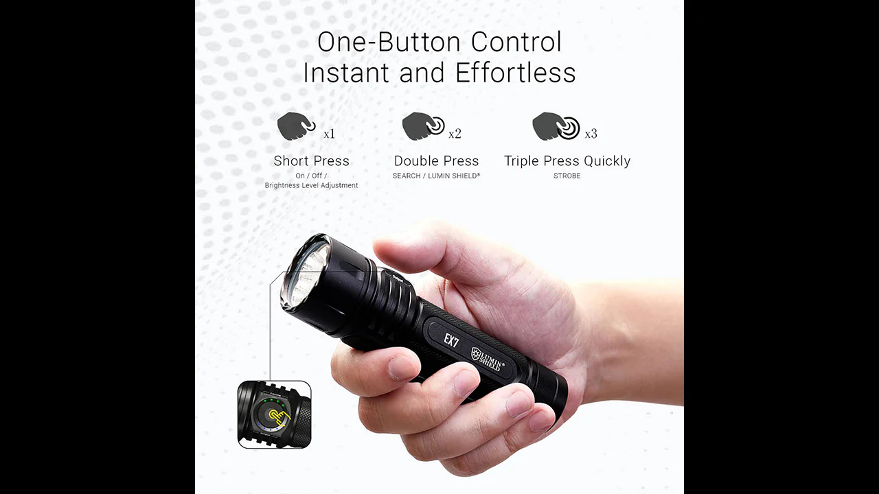 Nitecore EX7 6000 Lumen High Performance Rechargeable Flashlight - Image 7