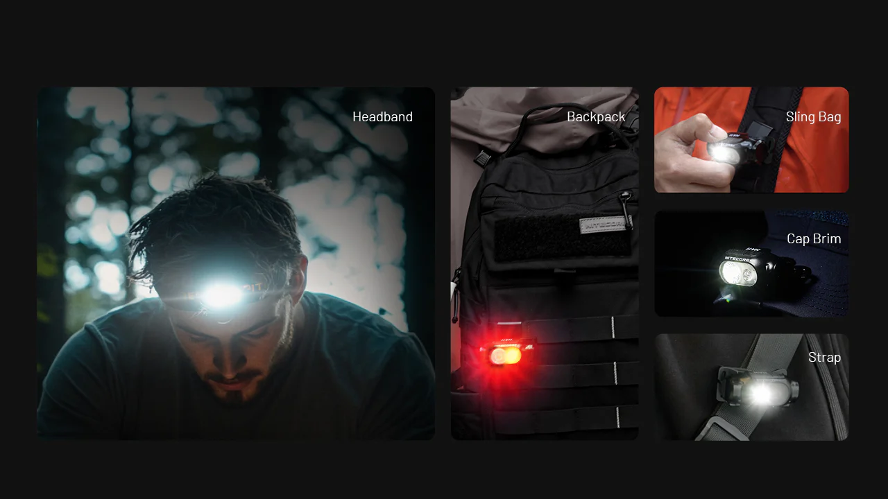 Nitecore HA11 UHE Multipurpose Lightweight AA Headlamp - Image 10