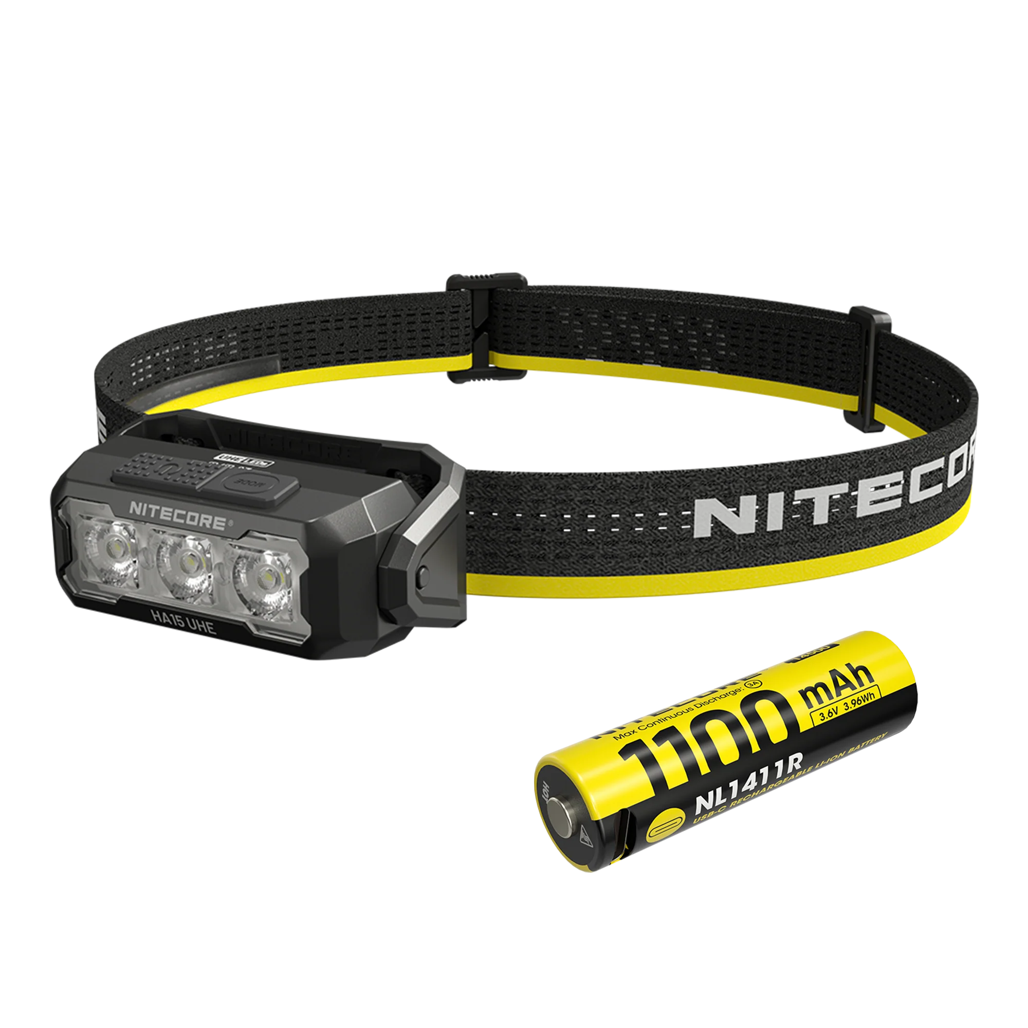 Nitecore HA15 UHE 1x AA Lightweight Headlamp - Image 2