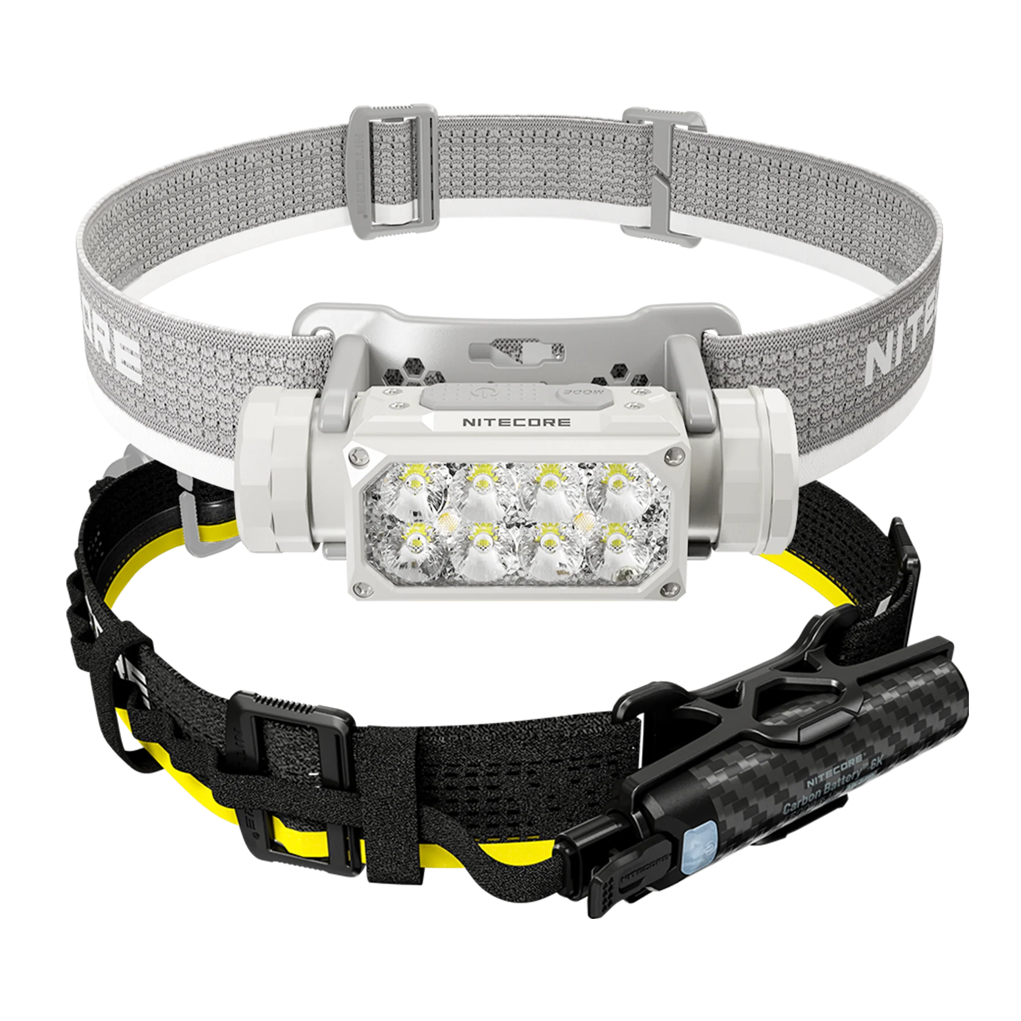 Nitecore HC65 UHE Headlamp with Carbon 6K Runtime Extender Kit - Image 2