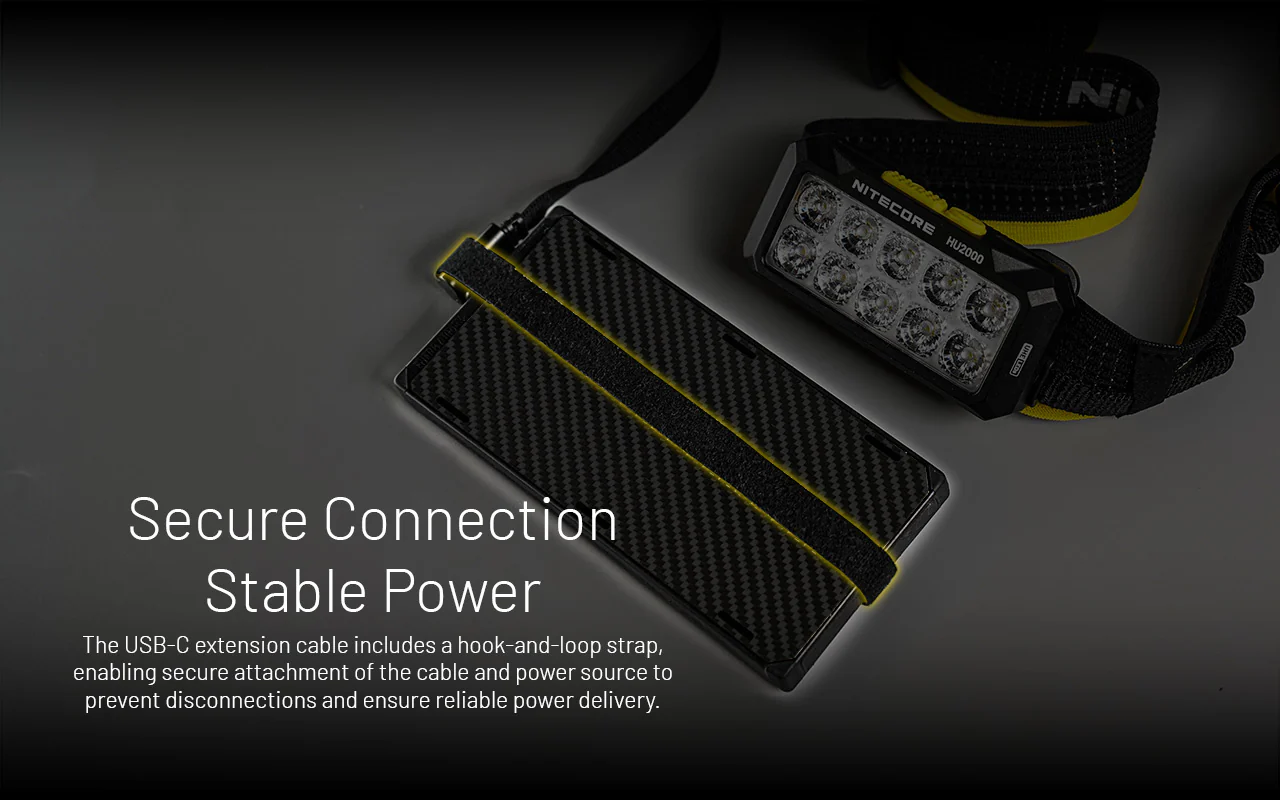Nitecore HU2000 2000 Lumen Headlamp with NB20000 Gen 3 Power Bank - Image 8