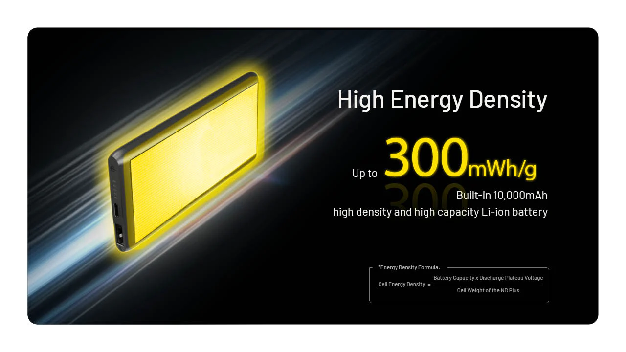 Nitecore NB Plus 10,000mAh Lightweight Power Bank - Image 6