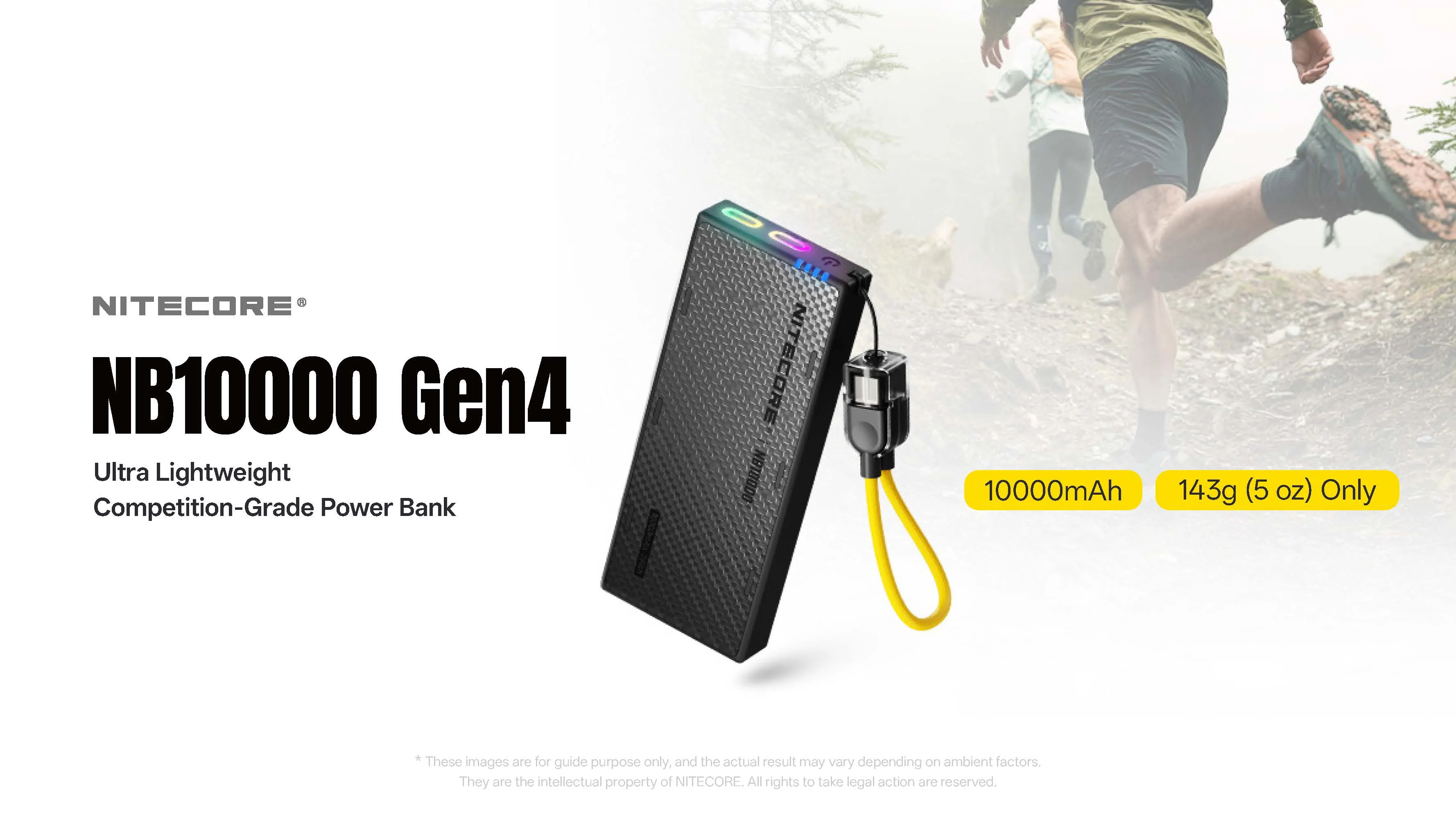 Nitecore NB10000 Gen4 (Gen 4) Ultralight 10000mAh Power Bank - Image 2