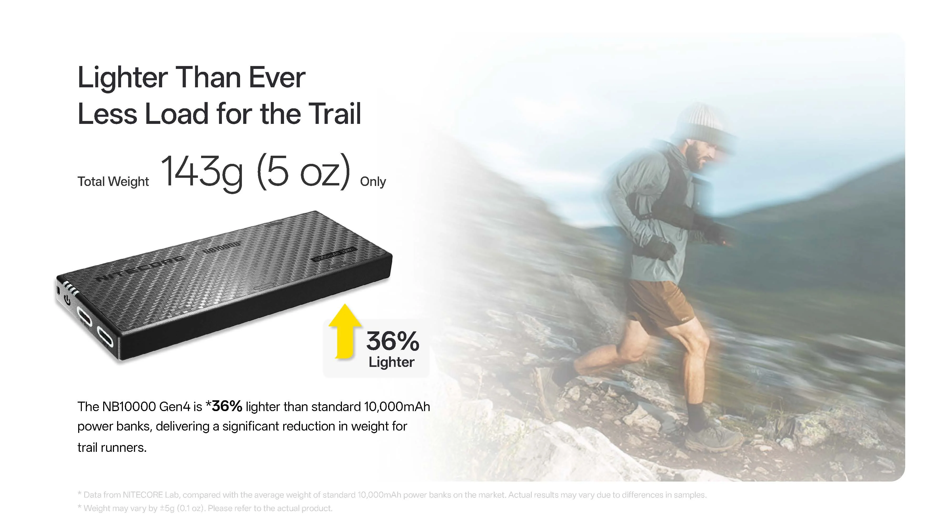 Nitecore NB10000 Gen4 (Gen 4) Ultralight 10000mAh Power Bank - Image 3