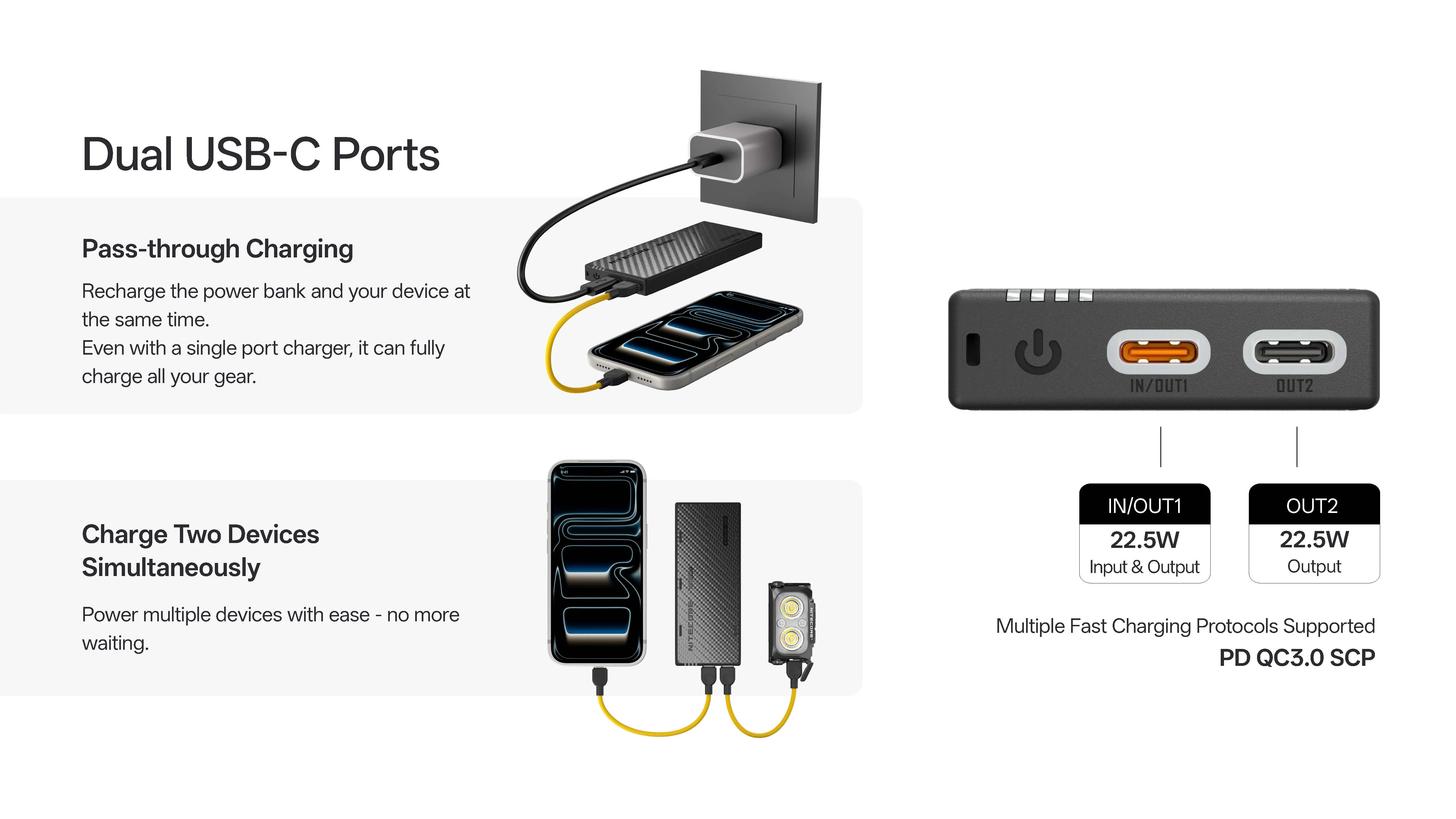Nitecore NB10000 Gen4 (Gen 4) Ultralight 10000mAh Power Bank - Image 5