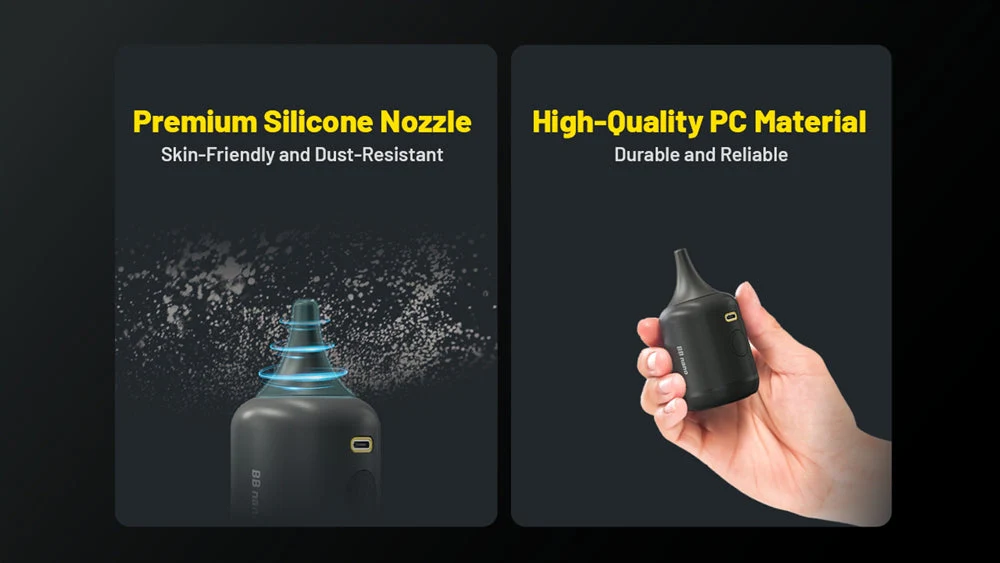 Nitecore BB Nano Rechargeable Air Duster for Cameras and Electronics - Image 9