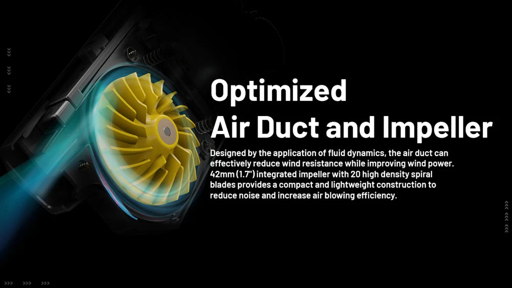 Nitecore BB2 Rechargeable Air Duster for Cameras and Electronics - Image 6
