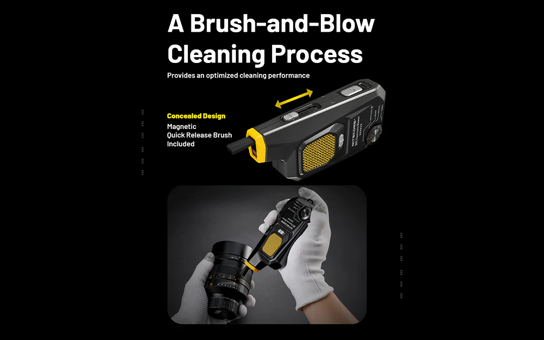 Nitecore BB2 Rechargeable Air Duster for Cameras and Electronics - Image 8