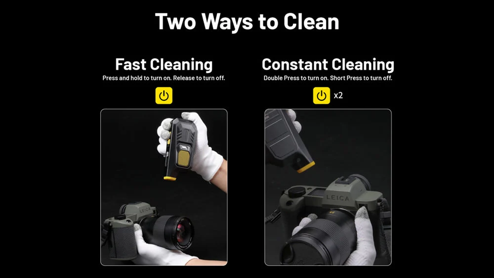 Nitecore BB21 Rechargeable Air Duster for Cameras and Electronics - Image 5