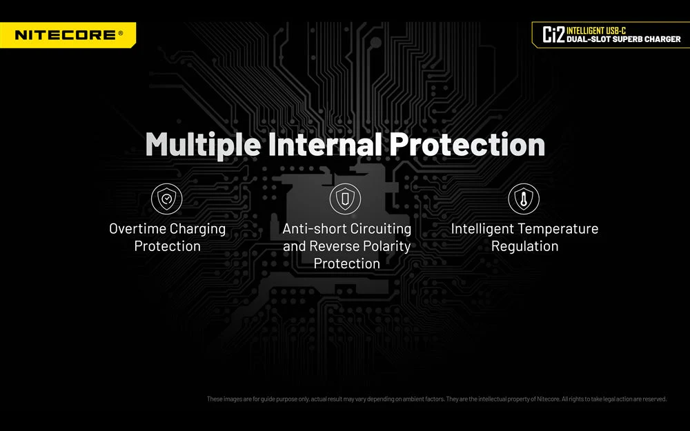 Nitecore Ci2 Dual Slot Universal Battery Charger - Image 7