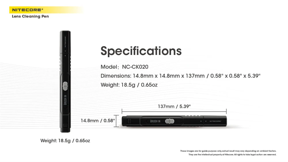 Nitecore CK020 Camera Lens Cleaning Pen - Image 5