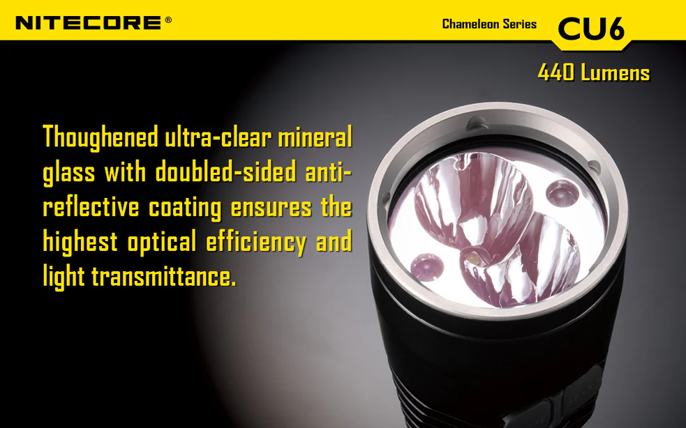 Nitecore CU6 440 Lumen UV LED Flashlight - Image 11
