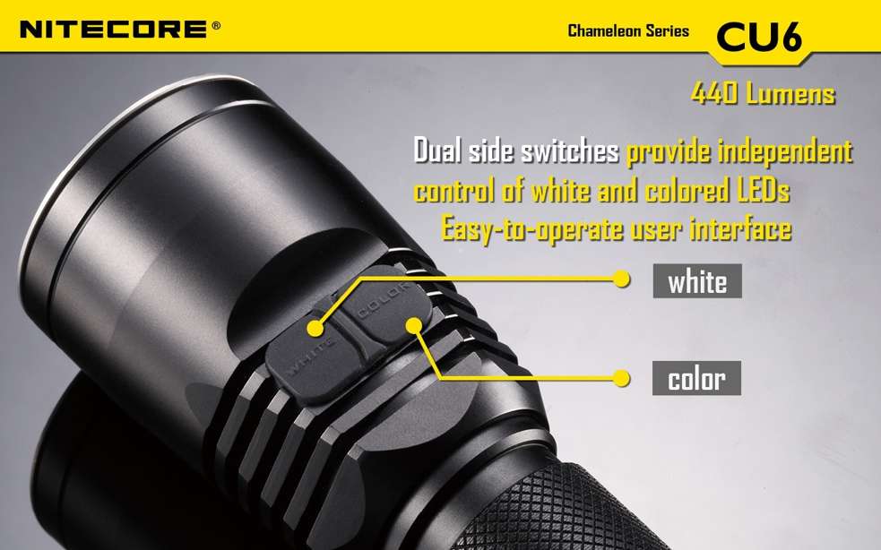 Nitecore CU6 440 Lumen UV LED Flashlight - Image 6