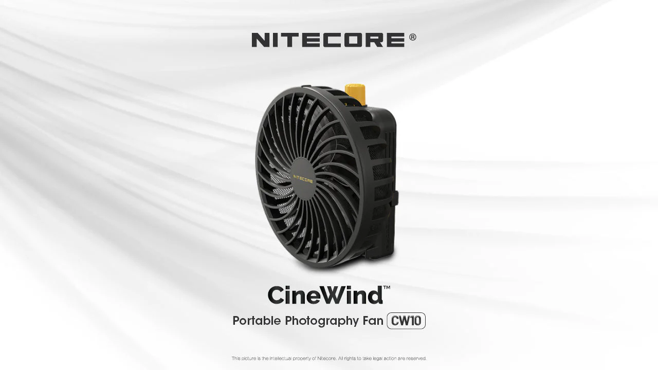 Nitecore CW10 Portable Cordless Wind Hair Blower Fan - Image 7