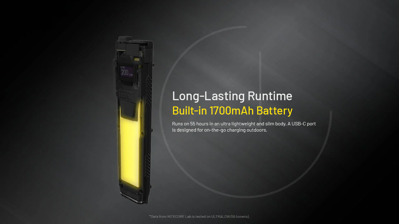 Nitecore EDC27 UHi 3100 Lumen Ultra Slim Flat EDC Flashlight - Image 11