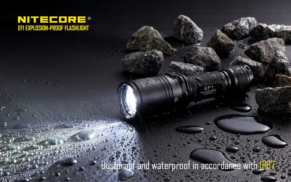 Nitecore EF1 830 Lumen Accredited Safe LED Flashlight - Image 10