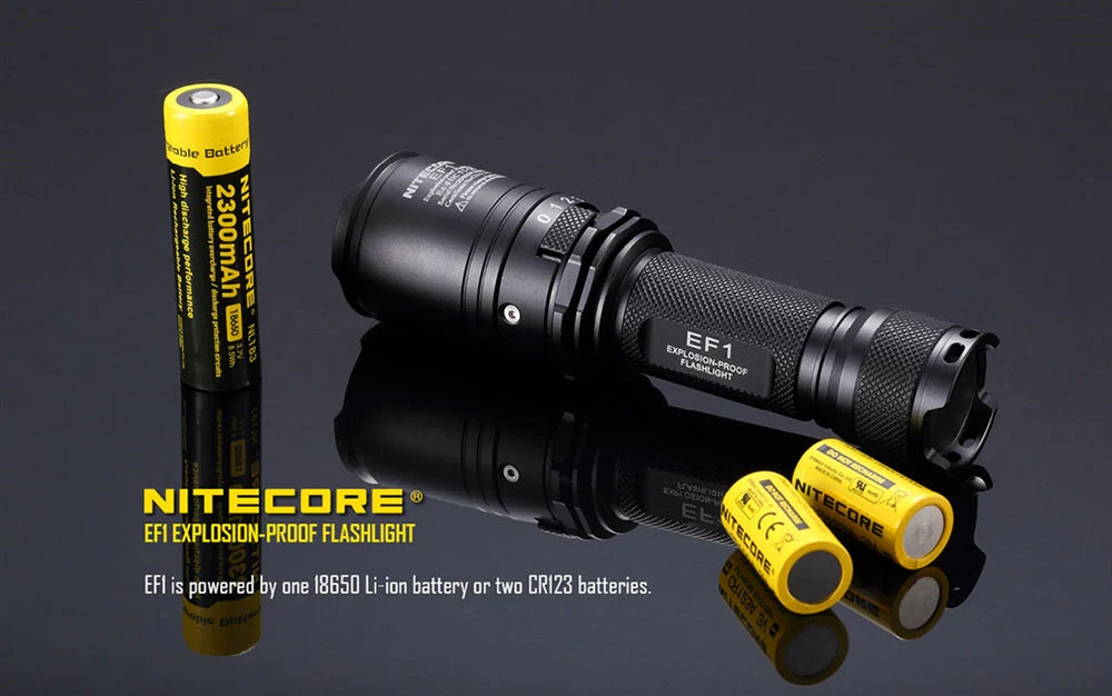 Nitecore EF1 830 Lumen Accredited Safe LED Flashlight - Image 9