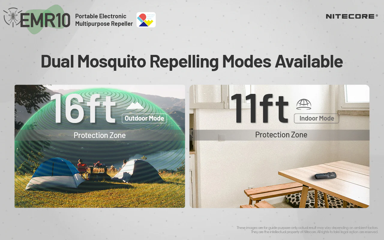 Nitecore EMR10 Rechargeable Mosquito Repeller & Power Bank - Image 4