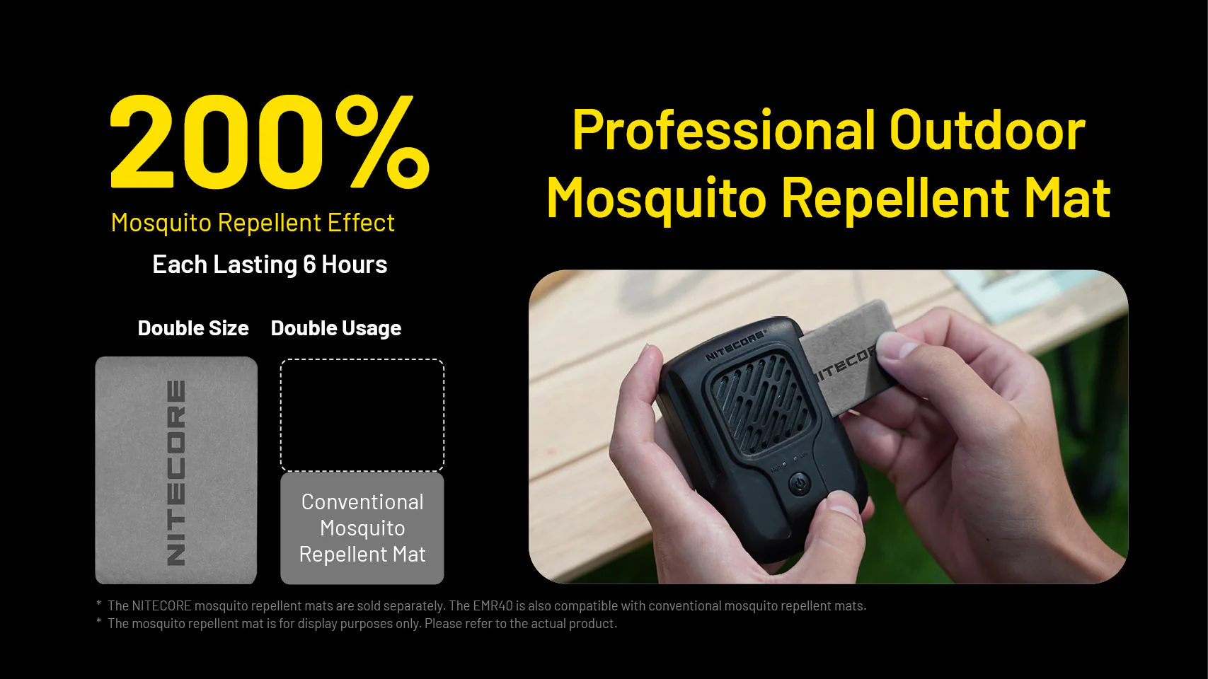 Nitecore EMR40 Portable Rechargeable Multipurpose Mosquito Repeller - Image 5