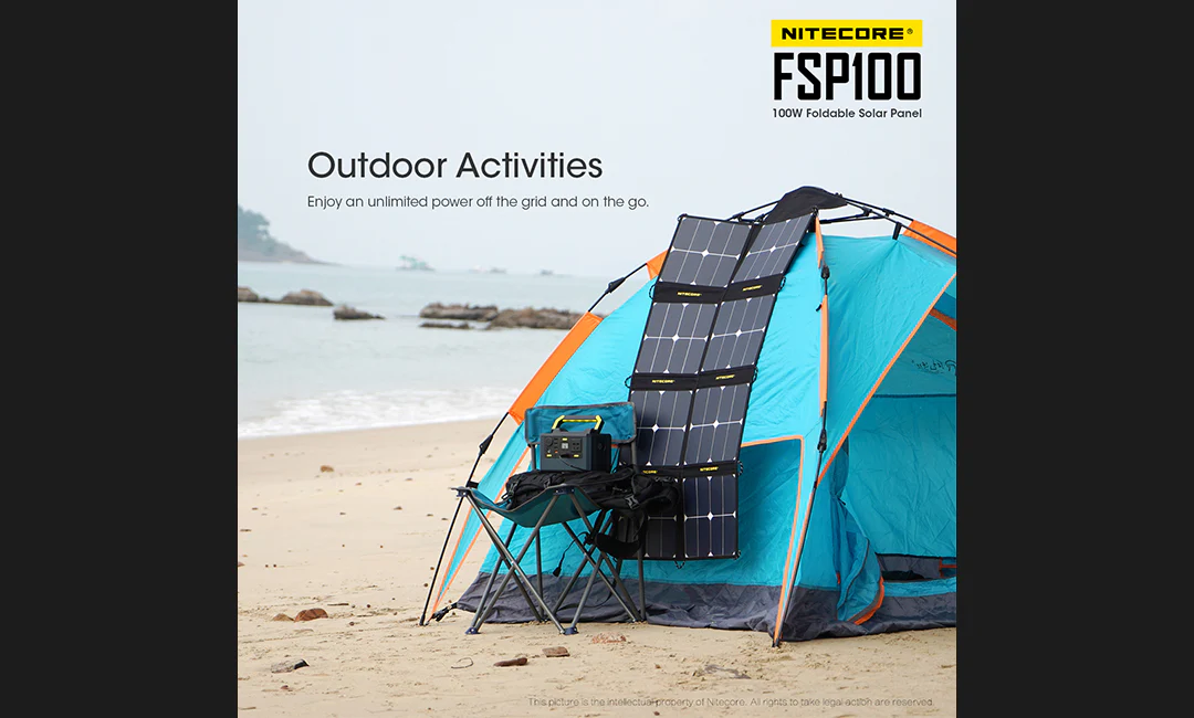 Nitecore FSP100 100 Foldable Solar Panel - Image 9