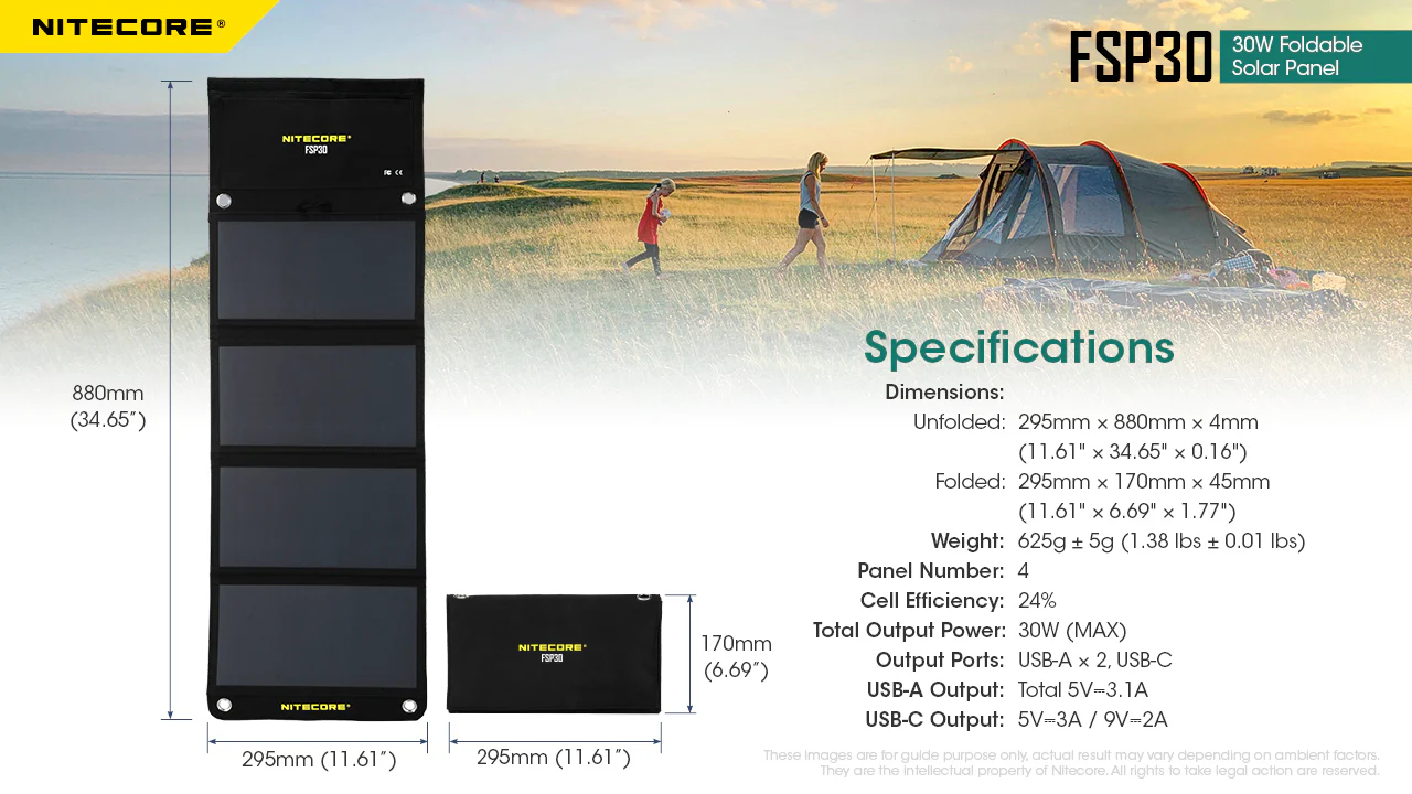 Nitecore FSP30 30W Foldable Solar Panel - Image 10
