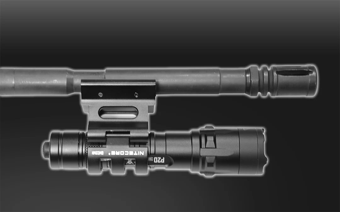 Nitecore GM02MH 1" Magnetic Barrel Gun Mount for flashlights - Image 8