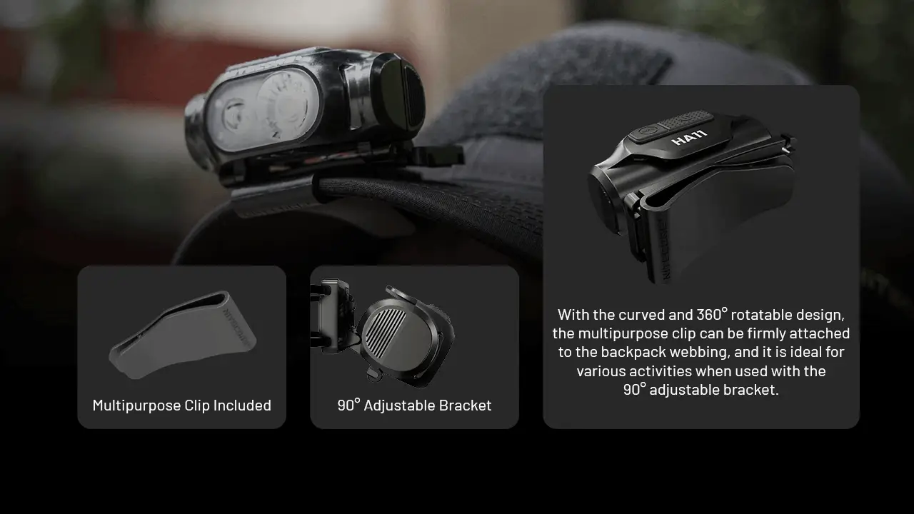 NITECORE HA11 240 Lumen Lightweight Headlamp - Use 1xAA - Image 7