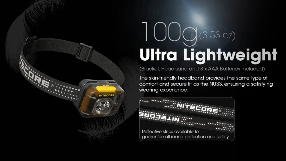 Nitecore HA13 350 Lumen Lightweight AAA Headlamp - Image 5