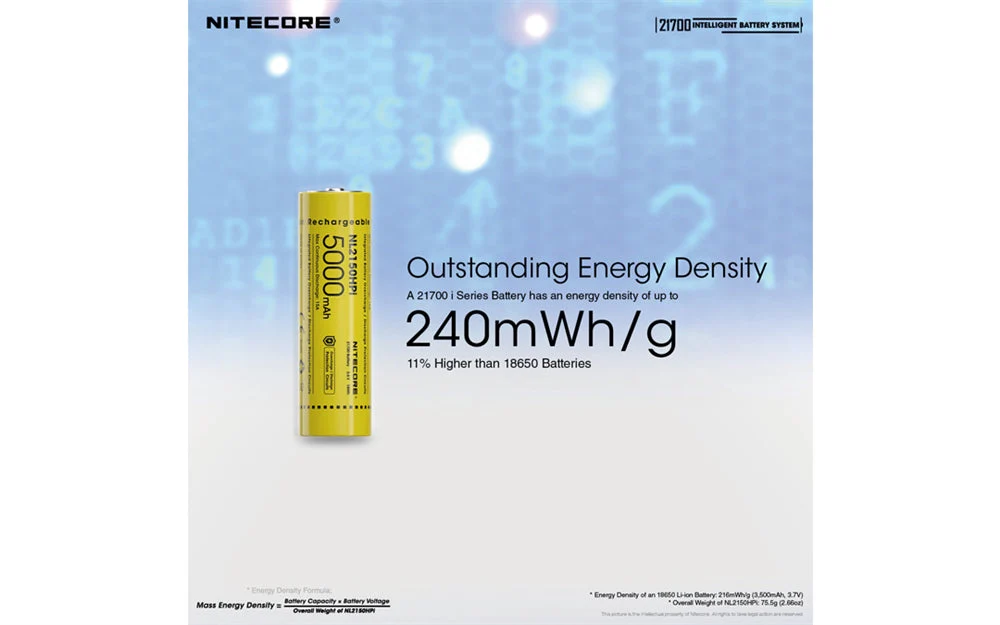 Nitecore Intelligent 21700 Battery System - MPB21 Kit: Lantern, Dual Function Battery Charger - Image 9