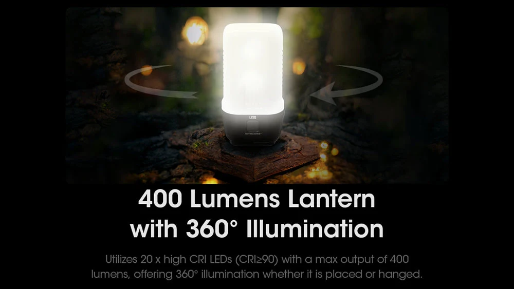 Nitecore LR70 3-in-1 3000 lumen USB-C Rechargeable Lantern Flashlight - Image 4