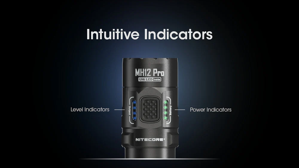 NITECORE MH12 Pro 3300 Lumen USB-C Rechargeable Flashlight - Image 6