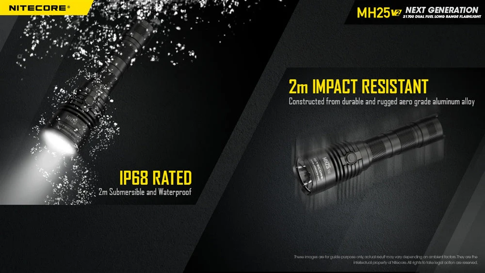 NITECORE MH25 v2 USB-C Rechargeable Flashlight - Image 10