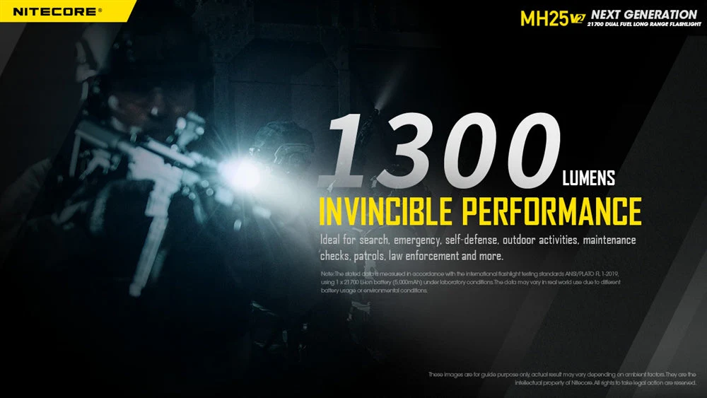 NITECORE MH25 v2 USB-C Rechargeable Flashlight - Image 3