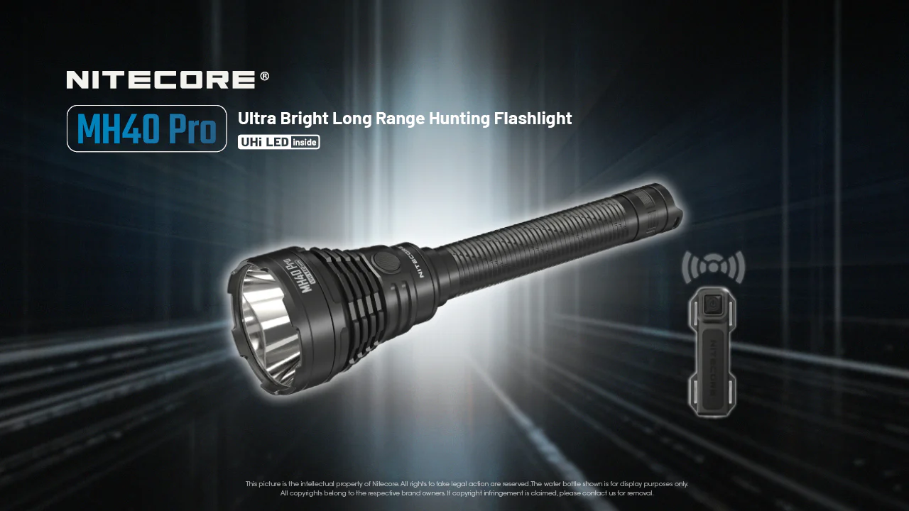 Nitecore MH40 Pro 3500 Lumen Long Throw Flashlight - Image 2