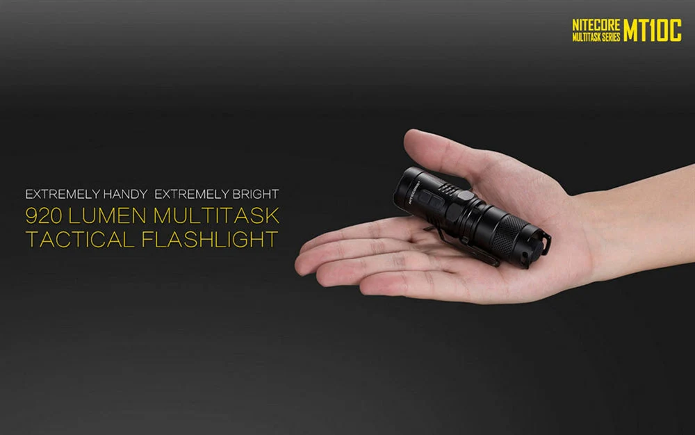 Nitecore MT10C 920 Lumen EDC Flashlight, with Red Light - Image 2
