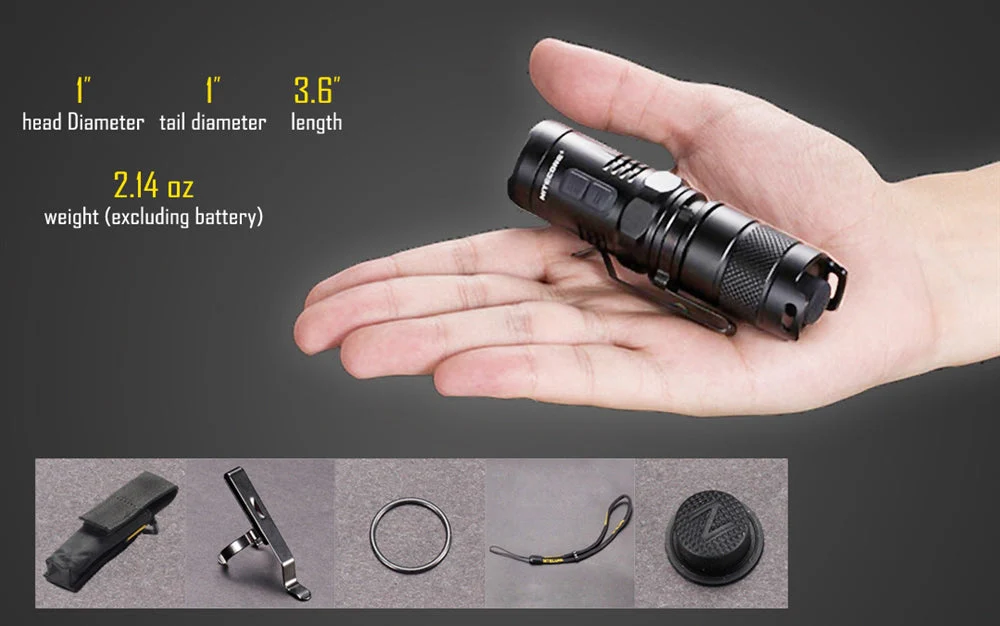 Nitecore MT10C 920 Lumen EDC Flashlight, with Red Light - Image 8