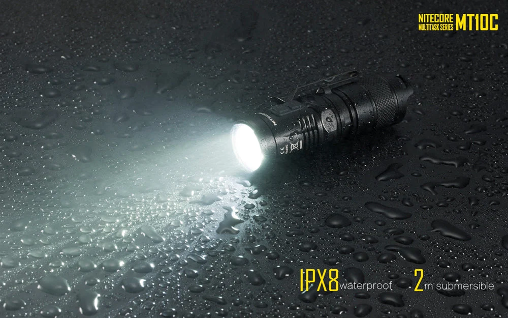 Nitecore MT10C 920 Lumen Rotary Rechargeable Helmet Light - Image 11