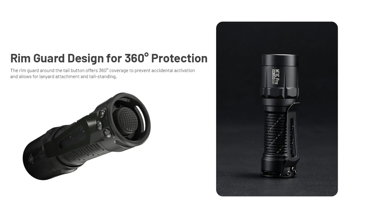 Nitecore MT1C Pro 1000 Lumen Rechargeable EDC Flashlight - Image 8