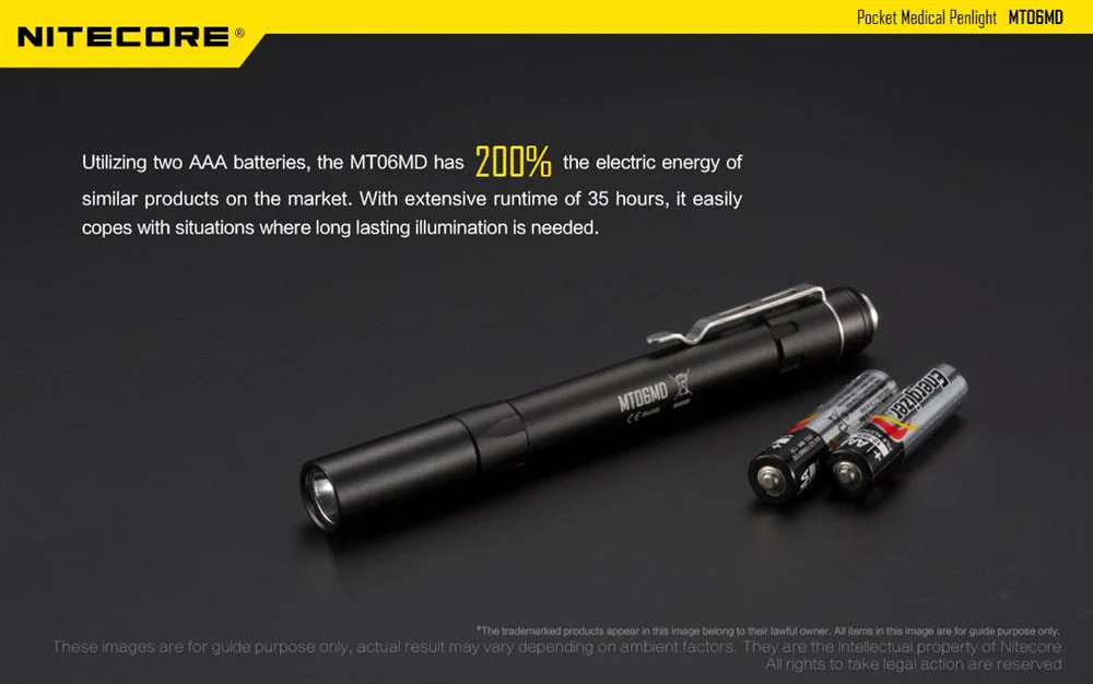 Nitecore MT06MD 180 lumen Pen Light - Image 12
