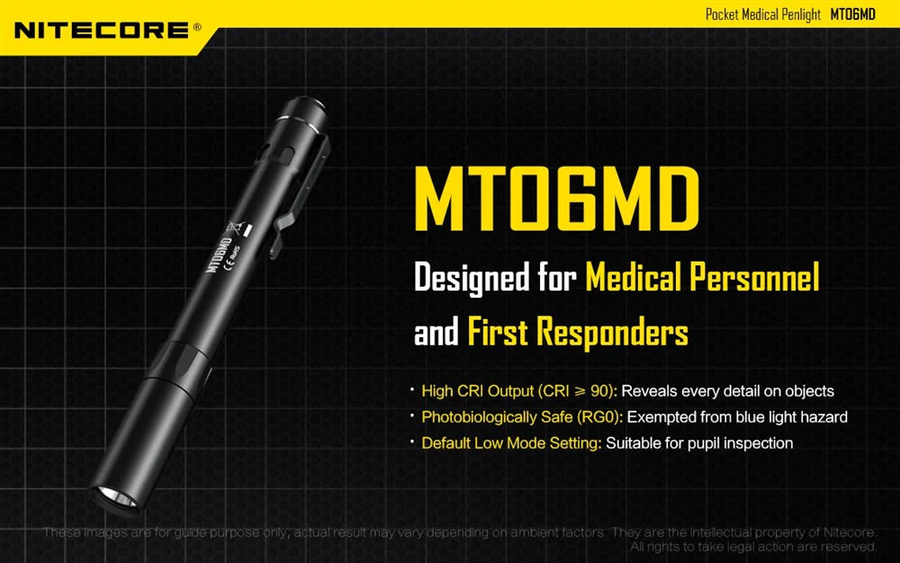 Nitecore MT06MD 180 lumen Pen Light - Image 3
