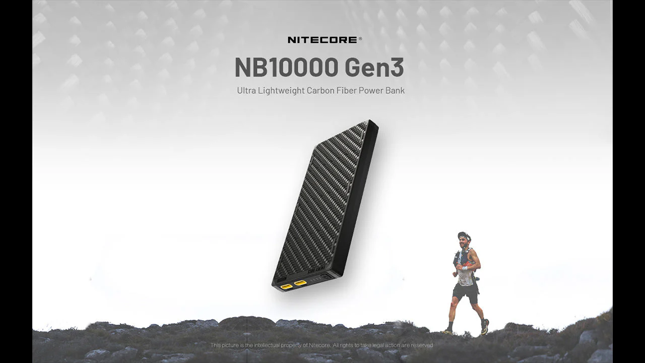 Nitecore NB10000 Gen 3 Ultra-Slim USB-C Power Bank - Image 2