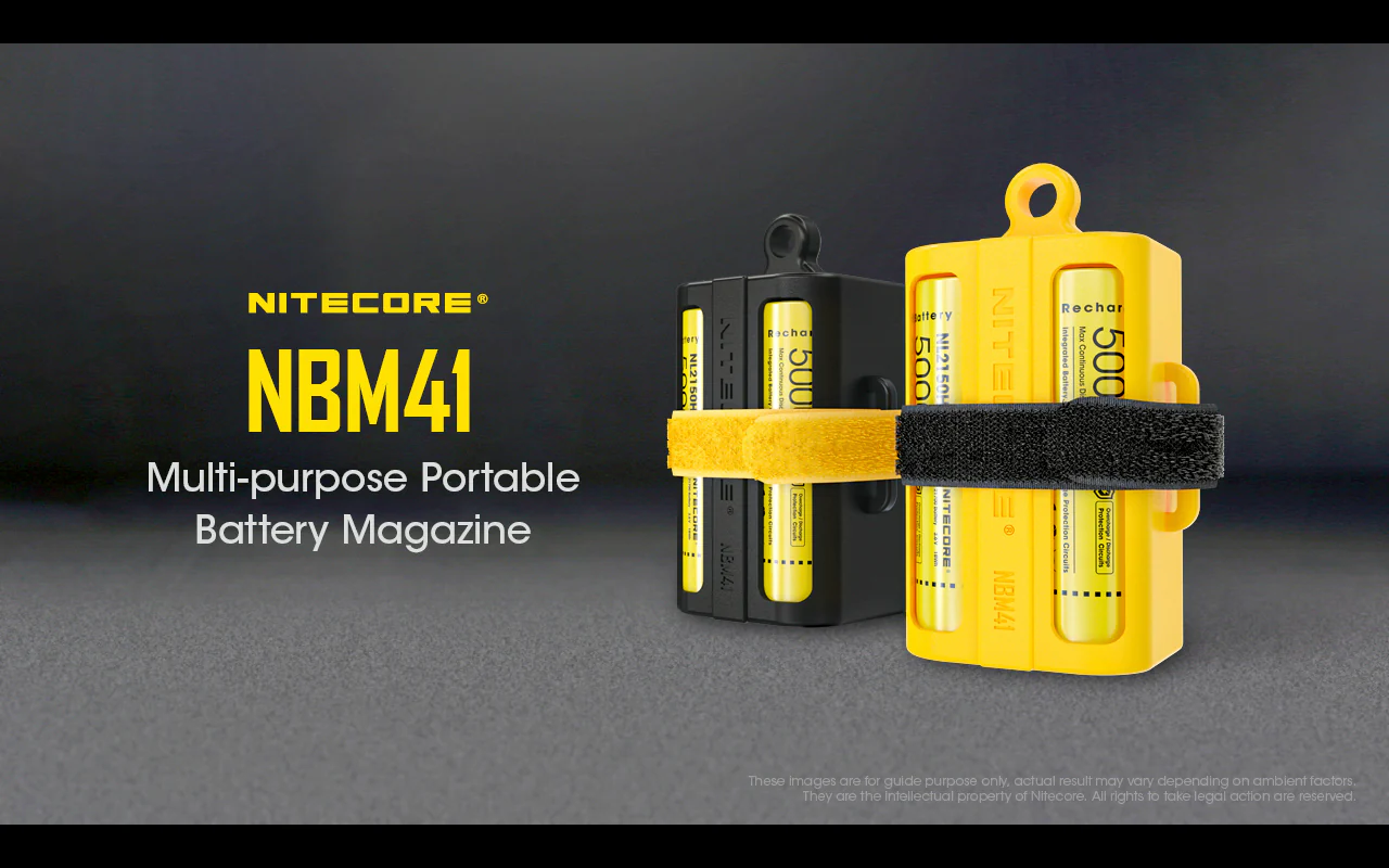 Nitecore NBM41 Battery Magazine for 21700 and 18650 Batteries - Image 4