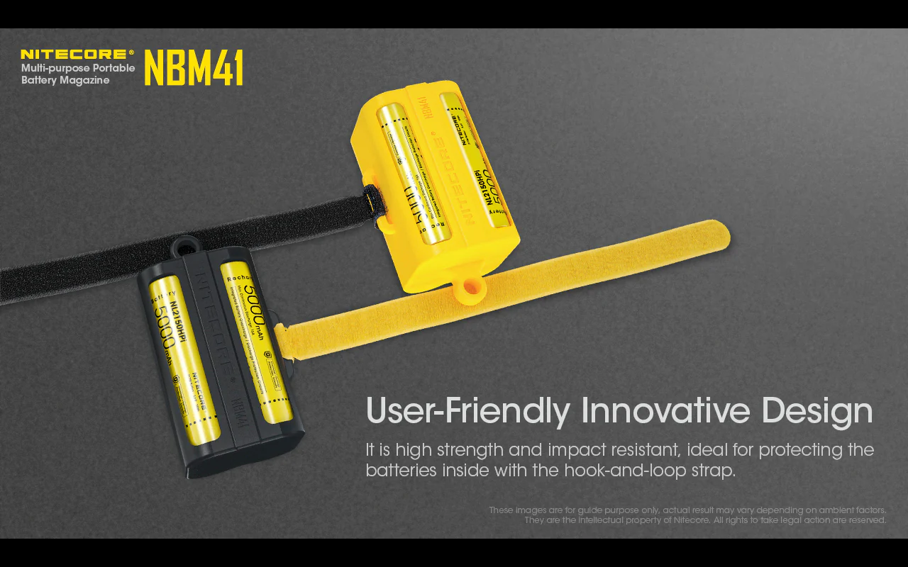 Nitecore NBM41 Battery Magazine for 21700 and 18650 Batteries - Image 6