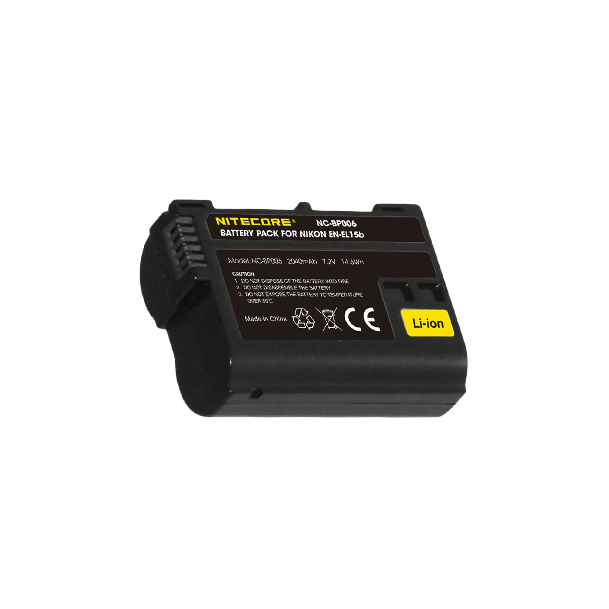 Nitecore NC-BP006 Camera Battery Compatible with Nikon EN-EL15B